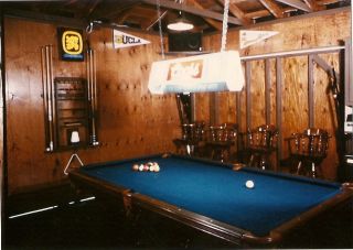  Pool Table Light Cues and Cue Rack