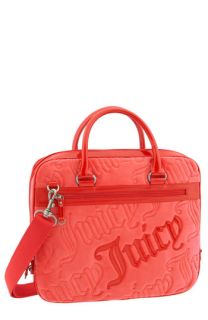 Juicy Couture Velour Laptop Case with Removable Strap