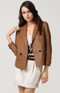 3.1 Phillip Lim Double Breasted Leather Jacket