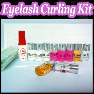 Eyelash Curling Perming Kit Cleaning Moisturizing Perm Finalizing Glue