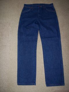 Mens Wrangler Cowboy Cut Original Fit Straight Leg Western Jeans 31 x