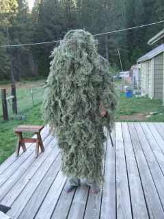GHILLIE SUIT ARCHERY HUNTING PAINTBALL CAMO BLIND