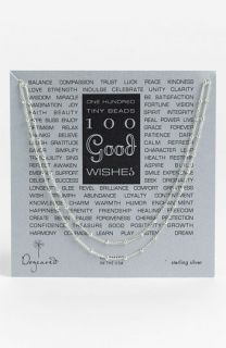 Dogeared 100 Good Wishes Boxed Necklace