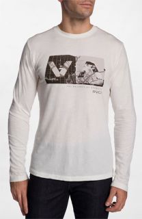 RVCA Branch Box Graphic Crewneck T Shirt