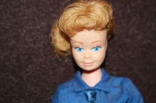 Barbie Vintage Midge Doll Police Women in Blue Uniform