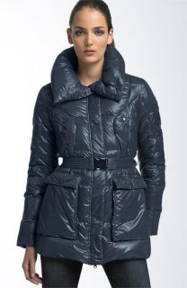 Add Down Belted Nylon Parka