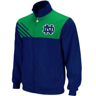 Notre Dame Fighting Irish ADIDAS Celebration Track Jacket Mens SZ (S