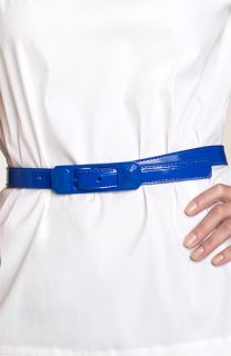 Cynthia Rowley Patent Leather Belt