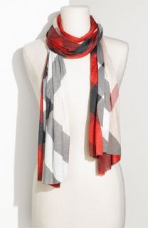 Burberry Check Print Jersey Scarf
