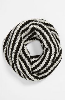 Echo Stripe Knit Infinity Scarf (Girls)