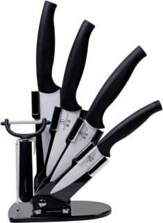 kitchen dao six piece ceramic knife set new with manufacturers
