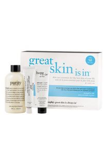 philosophy great skin is in kit for oily skin ($103 Value)