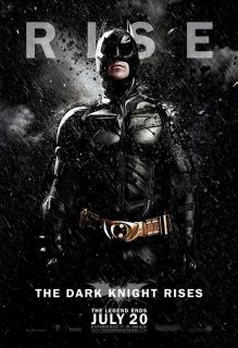 The Dark Knight Rises Poster Movie Batman Rise 27x40 Christian Bale
