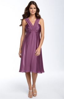 Donna Ricco Shirred Bodice Dress
