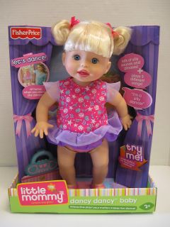 Fisher Price Little Mommy DANCY DANCY BABY Interactive Doll NEW