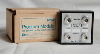  8158 Program Module for PM2M Analyzer in Box Darkroom Equipment