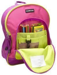  Kid Pocket Backpack Preschool 2nd Grade by Crocodile Creek New