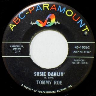 TOMMY ROE HEAR IT 1962 SUSIE DARLIN PIDDLE de PAT