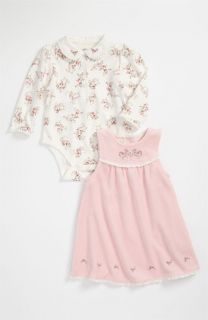 Little Me Rose Border Bodysuit & Jumper (Infant)