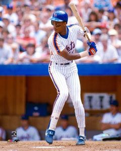Darryl Strawberry NY Mets Classic C 1987 Poster Print