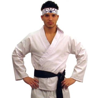 Daniel Larusso Karate Kid Adult Costume New Halloween