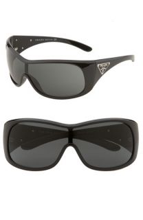 Prada Triangle Logo Shield Sunglasses