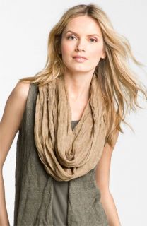 Eileen Fisher Washed Linen Infinity Scarf