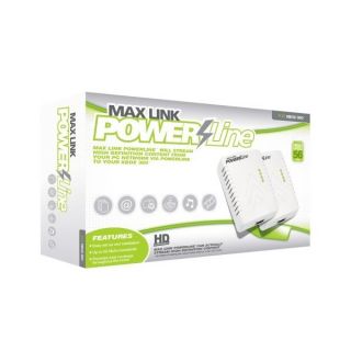 New Datel Max Link Powerline Internet Adapter for Xbox 360 and