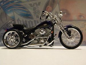 Custom Harley Davidson 1999 FXSTS Springer Softail PURPLE Trike 1 18