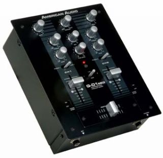 American Audio Q D1 MKII Pro DJ PA Rack Mount Mixer New