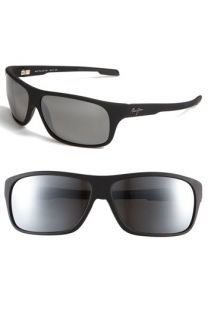 Maui Jim Island Time   PolarizedPlus® Rectangle Wrap Sunglasses