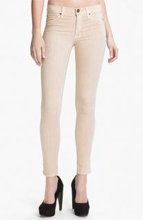 Hudson Jeans Nico Skinny Overdyed Jeans (Beige)