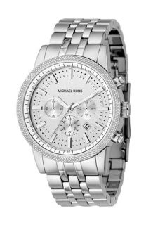 Michael Kors Knurling Edge Stainless Steel Watch