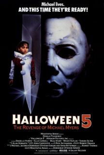 Halloween 5 The Revenge of Michael Myers Movie POSTER 27x40 Donald