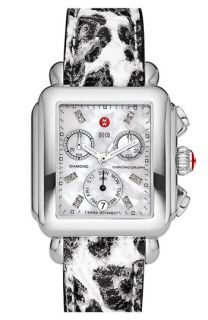 MICHELE Deco Diamond Dial Customizable Watch