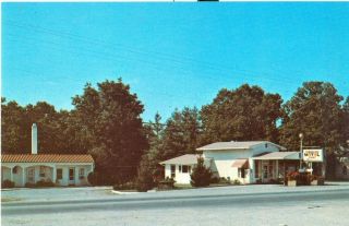 1960s Chrome Cumberland Motel Crossville Tennessee
