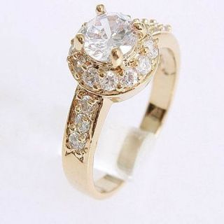 38ct 18K GP CZ Wedding Cute Ring  ML0755
