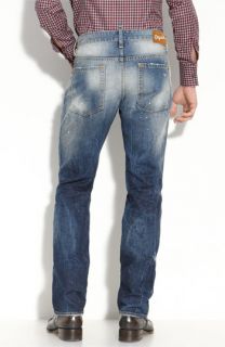 Dsquared2 Dean Straight Leg Jeans (Blue Wash)