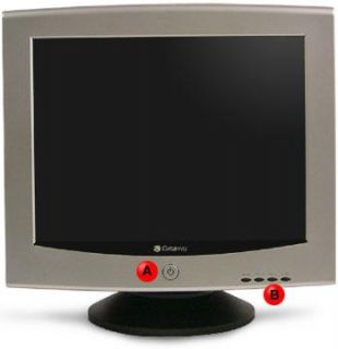 Gateway VX765 17 inch Flat CRT Monitor with 16 inch Viewable Area