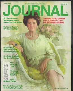  Journal Rose Kennedy Princess Grace Daphne Du Maurier 8 1971