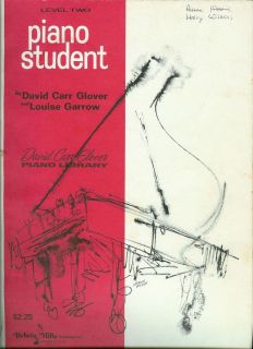 David Carr Glover Library Piano Student Book Level 2