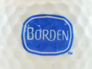  Borden Dairy Logo Golf Ball 4398