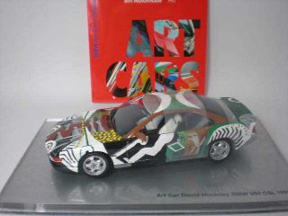 18 Minichamps BMW 850 CSi 1995 Art Car David Hockney 80430150944