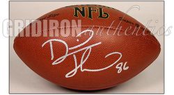 David Thomas New Orleans Saints Autographed Wilson Football GA COA