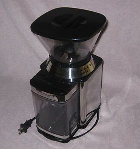 Cuisinart Coffee Grinder Mill CCM 16pc    Condition Very Good