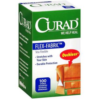 Curad Fabric 100 Ct Sterile Assorted Adhesive Bandages