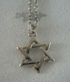 Doll Clothes Fits American Girl Star of David Necklace
