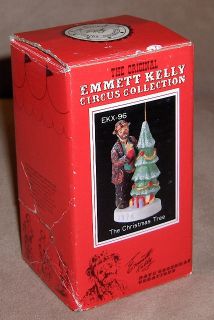 Dave Grossman EMMETT KELLY JR Ornament The Christmas Tree 1996 Circus
