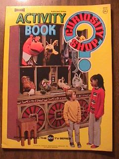curiosity shop coloring book activity book circa 1971 by saalfield