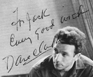 Dane Clark Authentic Original Signed Image Autographed Film Scene